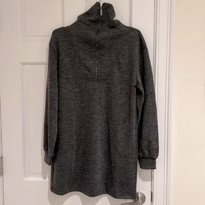 NWT Mango Zip up Knitted Minidress